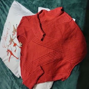 3/4 sleeve tunic sweater